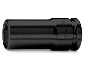 Chiavi a bussola con attacco quadro femmina 3/4" bocca esagonale serie lunga sottile fosfatate art. 728LS
