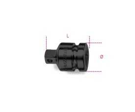 Raccordo con attacco quadro femmina 1" e maschio 3/4" fosfatato art. 729/15
