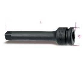 Prolunga con attacchi quadri maschio e femmina 1" fosfatata art. 729/22
