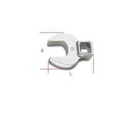 Chiavi a zampa di gallo con attacco quadro femmina 3/8" cromate art. 910CF
