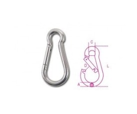 Moschettoni inox AISI 316 8274