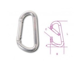 Moschettoni trapezoidali inox AISI 316 8278