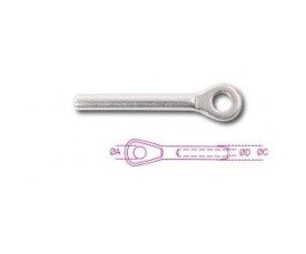 Terminali ad occhio inox AISI 316 8286