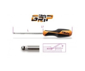 Cacciaviti esagonali con estremità sferica Beta Grip 1266BP