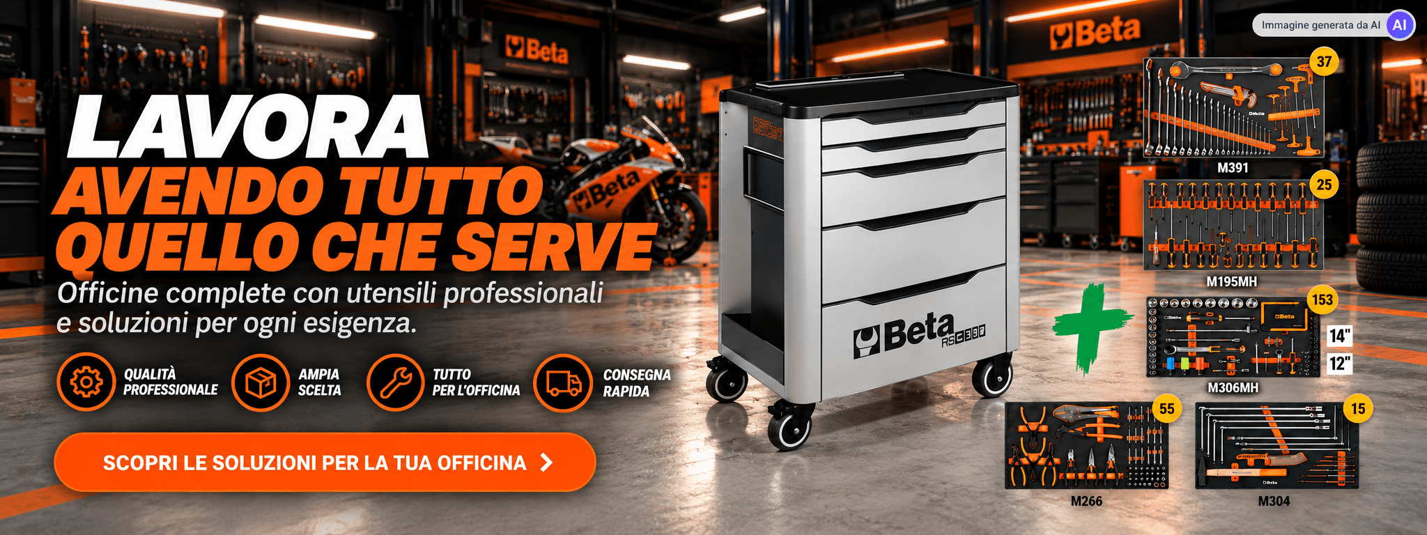 Attrezzi officina moto